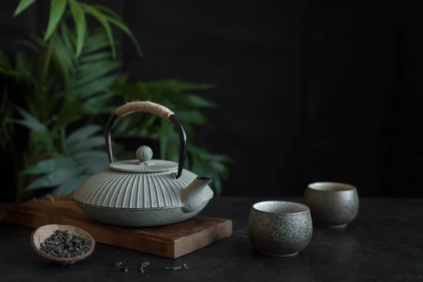 Conjunto de chá tradicional — Fotografia de Stock