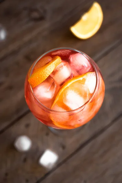 Koktajl z Aperol spritz — Zdjęcie stockowe