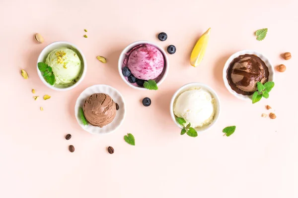 Assortimento di gelato — Foto Stock