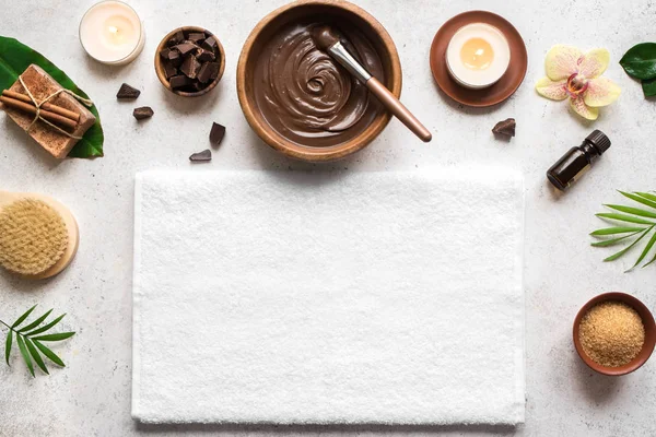 Spa de chocolate — Fotografia de Stock