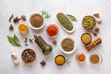 baharat ürün çeşitliliği