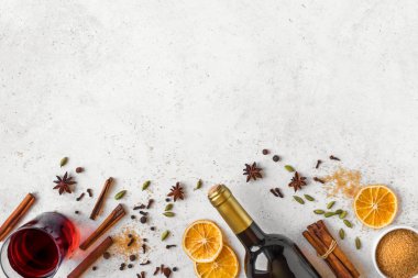 mulled şarap malzemeler