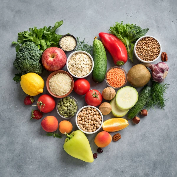 Gesunde Ernährung für das Herz — Stockfoto