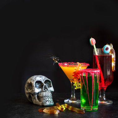 Cadılar Bayramı kokteyller