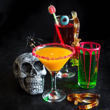 Cadılar Bayramı kokteyller