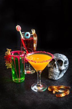 Cadılar Bayramı kokteyller