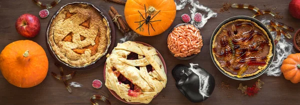 Tartes d'Halloween — Photo