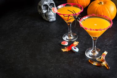 Halloween kabak baharat martini