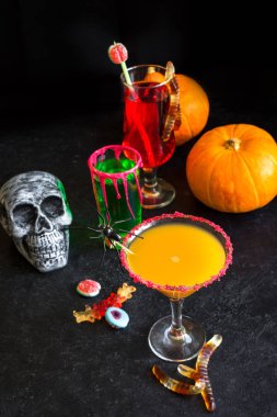 Cadılar Bayramı kokteyller