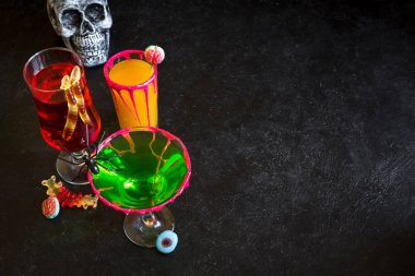 Cadılar Bayramı kokteyller