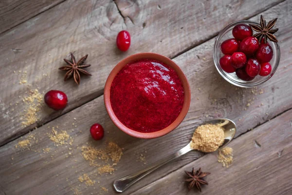 Cranberry Relish (molho ) — Fotografia de Stock