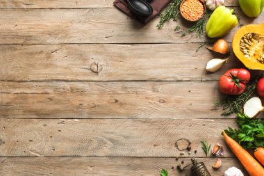 Sonbahar pişirme arka plan