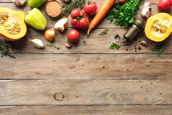 Herfst koken achtergrond — Stockfoto