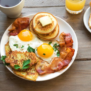Tam Amerikan Kahvaltısı
