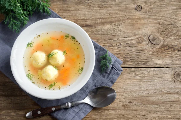 Matzoh topu çorbası — Stok fotoğraf