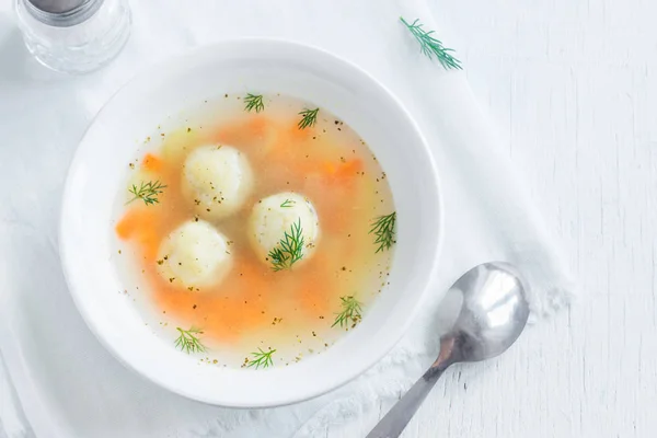 Matzoh topu çorbası — Stok fotoğraf