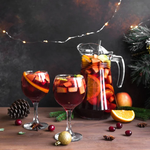 Sangria de Navidad — Foto de Stock