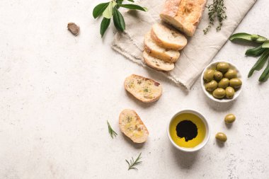 İtalyan ciabatta ekmeği