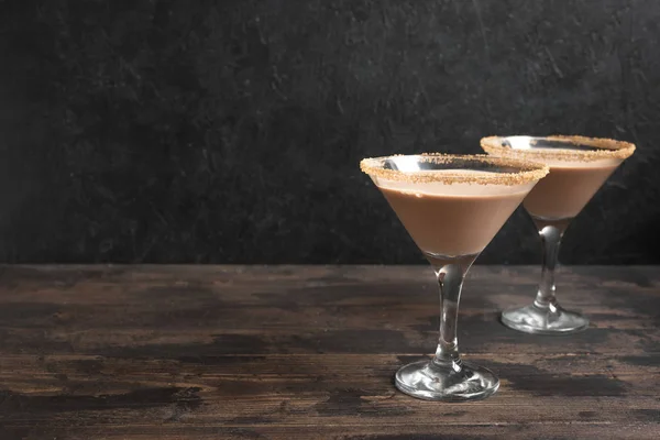 Çikolatalı Martini Kokteyl — Stok fotoğraf