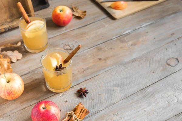 Bevanda al sidro di mele — Foto Stock