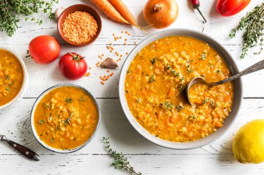 Kırmızı Mercimek Çorbası
