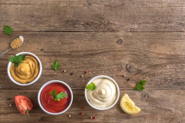 Ketçap, mayonez, hardal