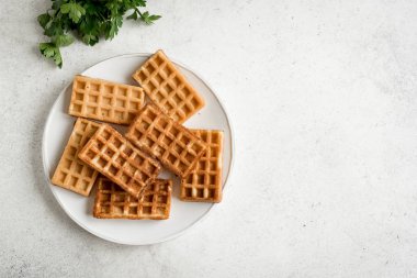 Chaffles - Peynirli waffle