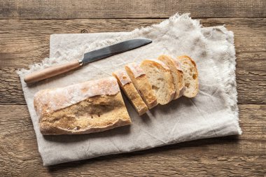 Ciabatta Ev Yapımı Ekmek