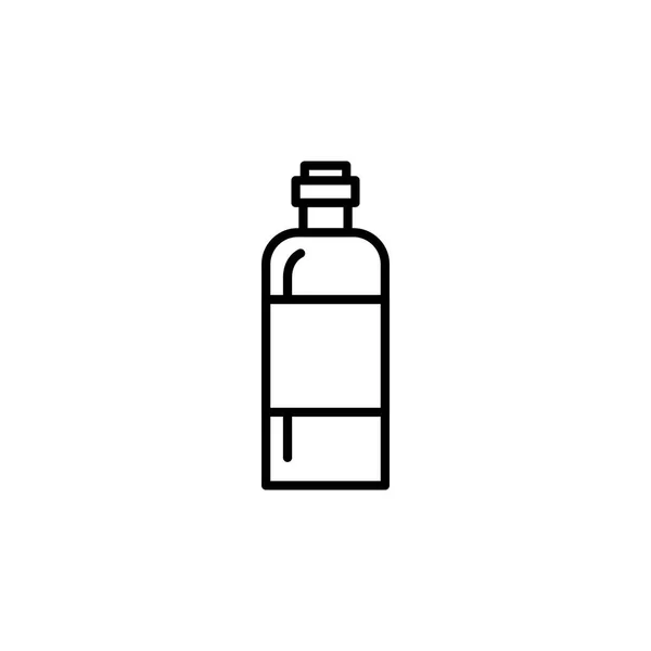 Bottle Icon Kitchen Appliances Cooking Illustration Simple Thin Line Style — ストックベクタ