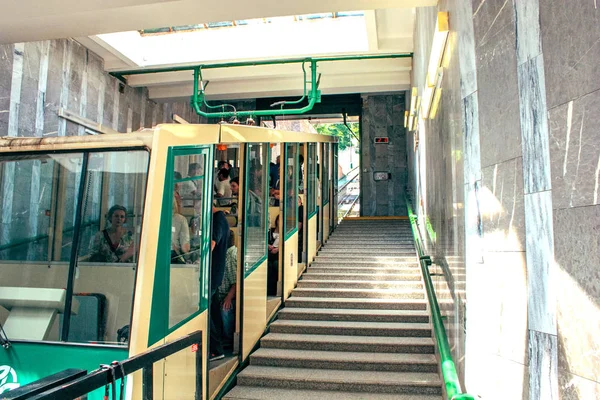 Funicular Petrin Hill Praga República Checa Junio 2010 —  Fotos de Stock