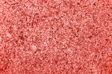 Trend 2019 yılın renk kavramı yaşayan mercan. Taş, granit doğal levha yüzey için arka plan, anddecorative sanat eseri doku tasarlayın. Üstten görünüm flatlay yakın çekim