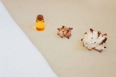 Lüks deniz okyanus deniz spa salonu relax arka plan metin için yer ile