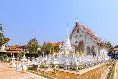 Wat Chiang Rai tapınak Tayland kuzeyinde Lampang ili
