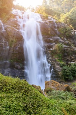 Wachirathan şelale, Doi Inthanon Milli Parkı, Chiang Mai, Tayland