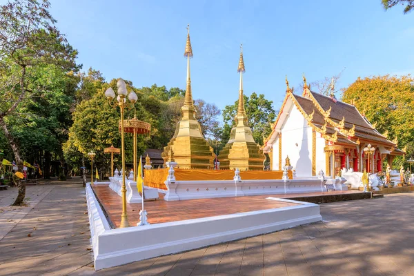 Phra Doi Tung Tempel Auf Bergspitze Chiang Rai Nördlich Von — Stockfoto