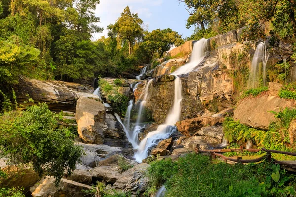 Mae Klang Şelalesi, Doi Inthanon Ulusal Parkı, Chiang Mai, Tayland