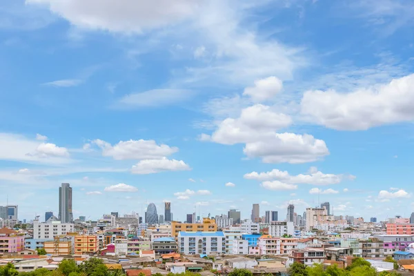 Bangkok Ratchada Cidade Distrito Negócios Tailândia — Fotografia de Stock