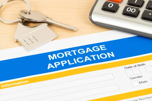 Mortgage Application Form Financial Concept — Stock Photo, Image