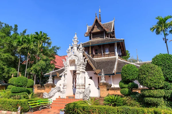 Wat Chedi Luang Templo Chiang Mai Norte Tailândia — Fotografia de Stock