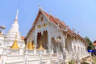 Wat Chiang Rai tapınak Tayland kuzeyinde Lampang ili