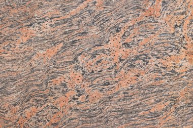 Pembe Turuncu Siyah Hint düz granit doku arka plan