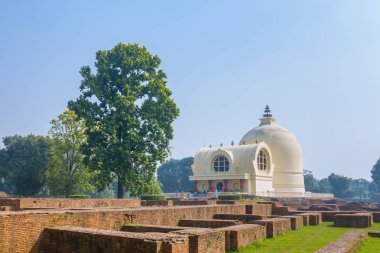 Parinirvana Stupa ve Tapınağı, Kushinagar, Hindistan