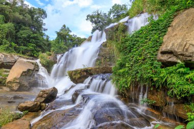 Mae Klang Şelalesi, Doi Inthanon Ulusal Parkı, Chiang Mai, Tayland