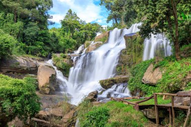 Mae Klang Şelalesi, Doi Inthanon Ulusal Parkı, Chiang Mai, Tayland