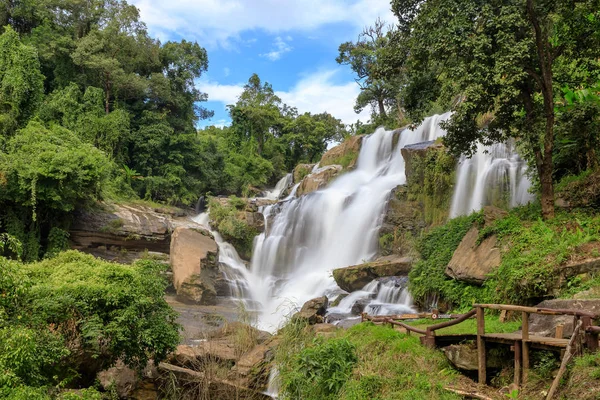 Mae Klang Waterval Doi Inthanon Nationaal Park Chiang Mai Thailand — Stockfoto