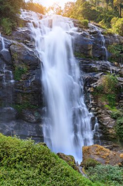 Wachirathan şelale, Doi Inthanon Milli Parkı, Chiang Mai, Tayland