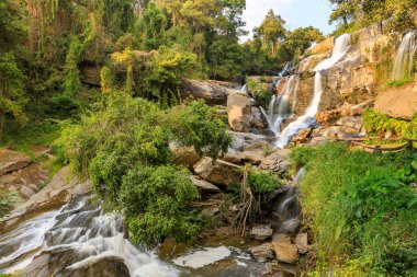 Mae Klang Şelalesi, Doi Inthanon Ulusal Parkı, Chiang Mai, Tayland