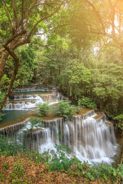 Cascade Huai Mae Khamin niveau 4, Khuean Srinagarindra National — Photo