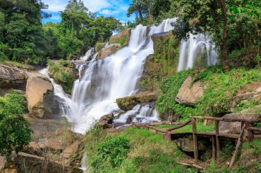 Mae Klang şelale, Doi Inthanon Milli Parkı, Chiang Mai, Tha
