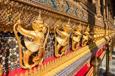 Altın Garuda Geçidi Wat Phra Kaew ya da Tapınak.